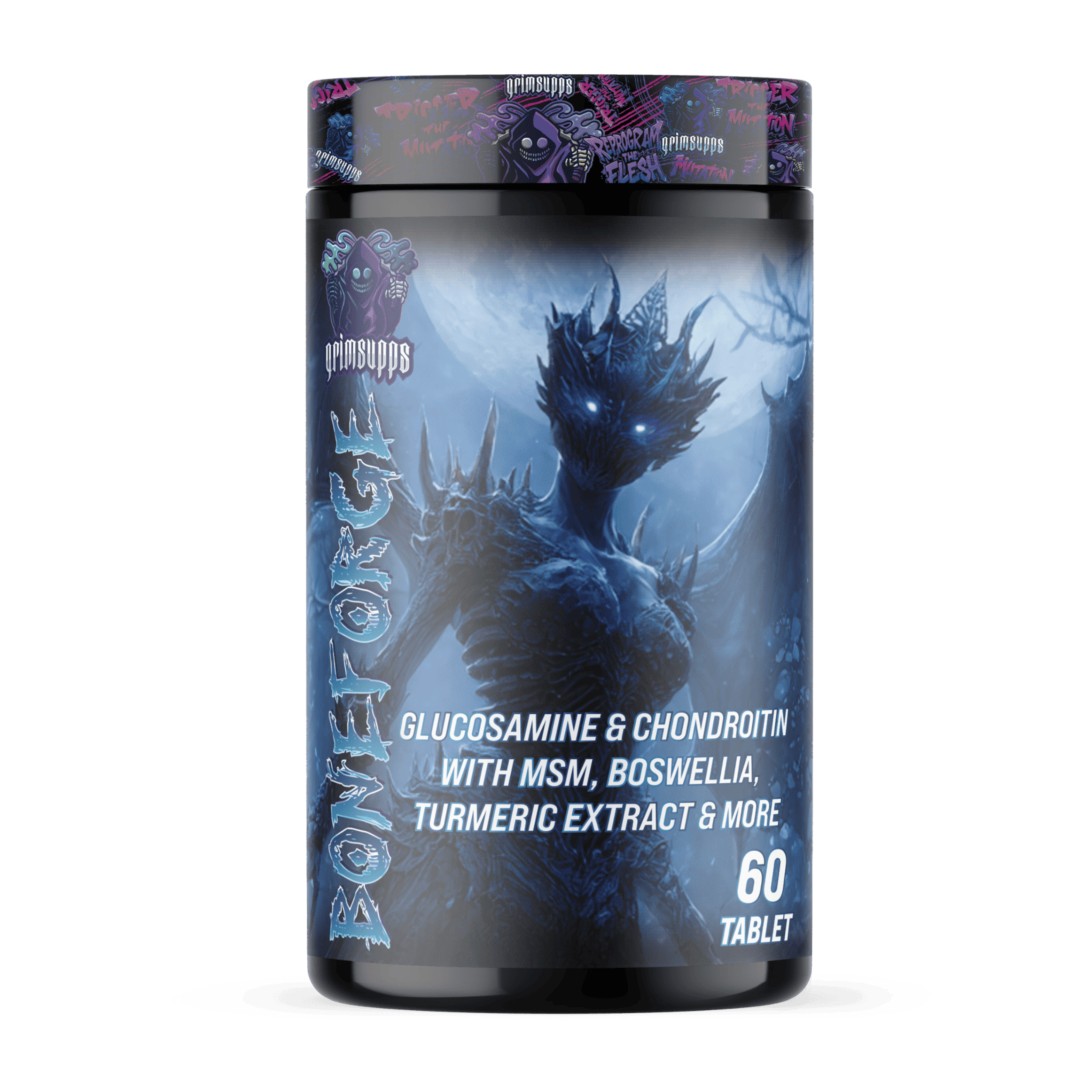 GRIMSUPPS BONEFORGE GLUKOSAMIN & MSM 60 Servis