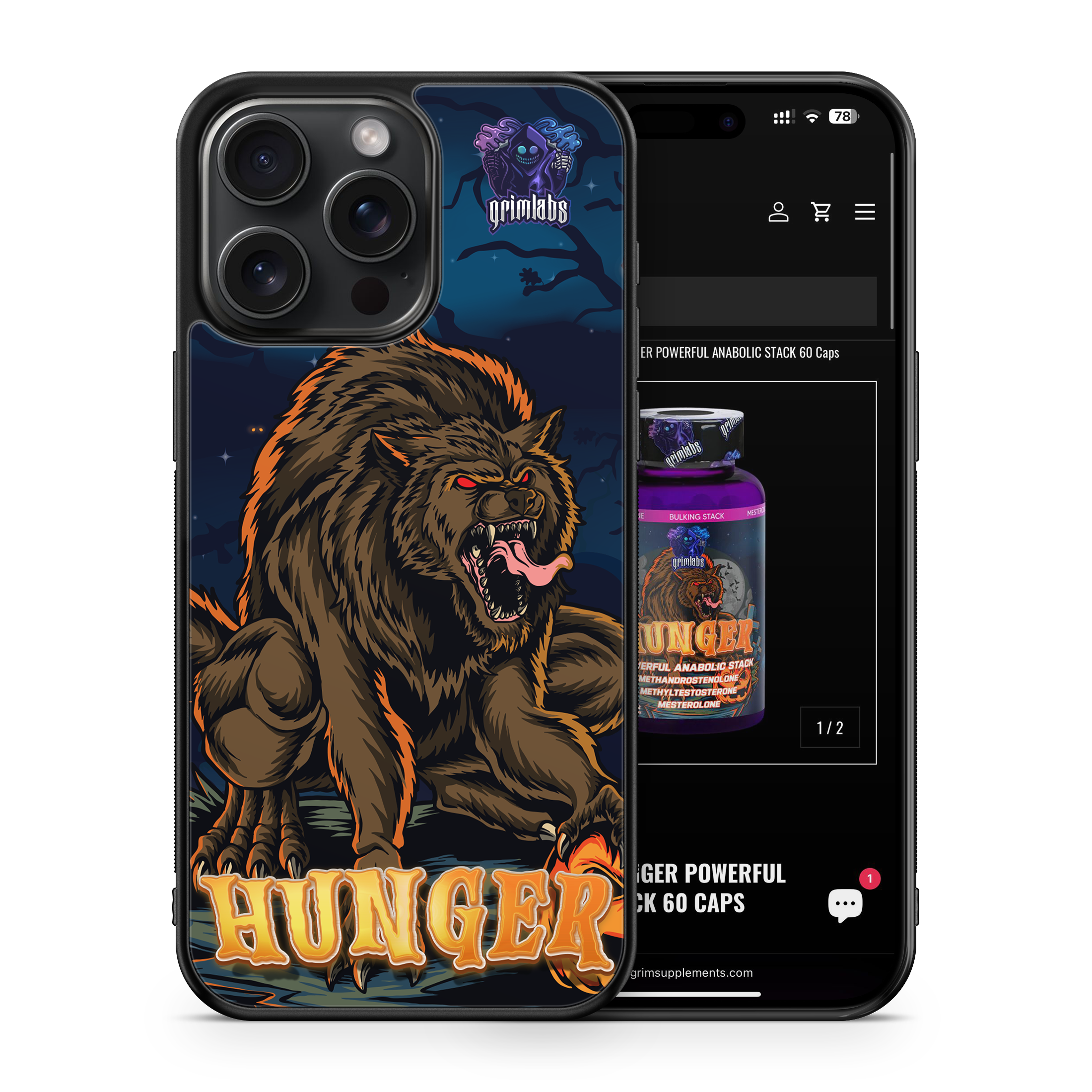 HUNGER DESIGN PARLAK TELEFON KILIFI