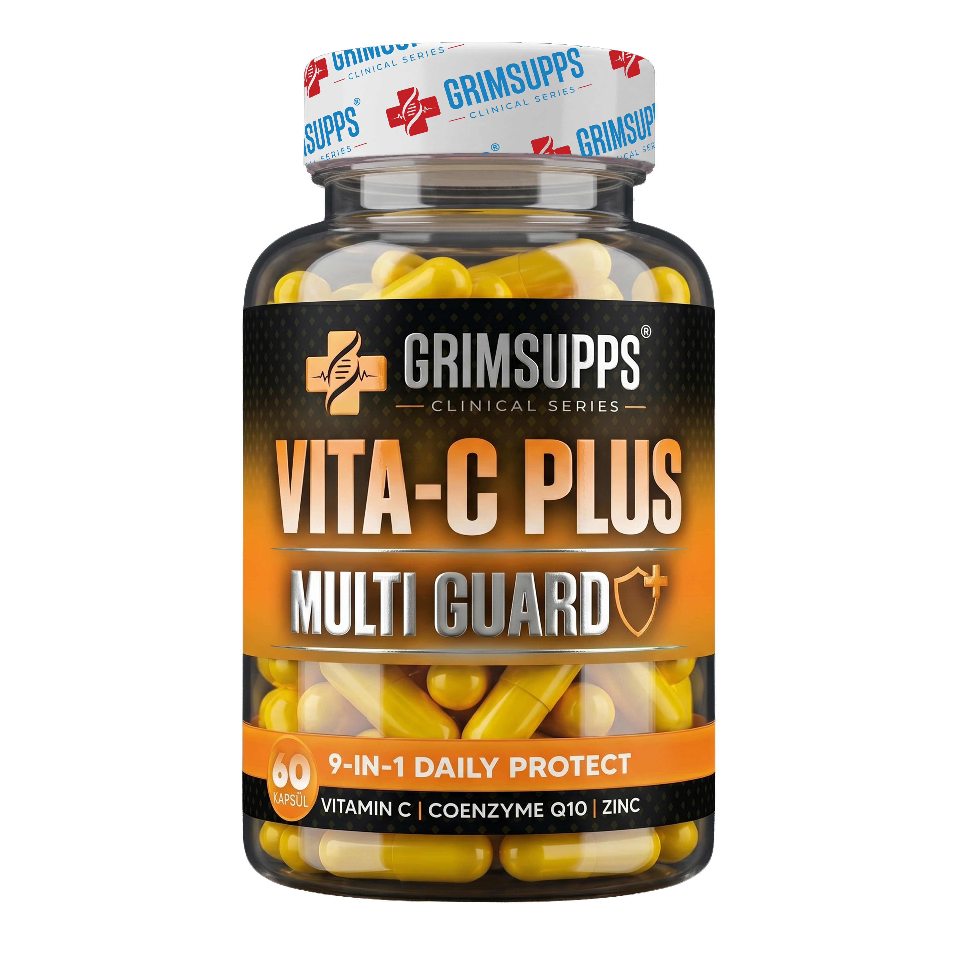 GRIMSUPPS VITA-C PLUS MULTI GUARD 60 CAPSULES